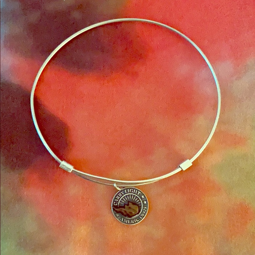 Alex & Ani Liberty Copper small bracelet